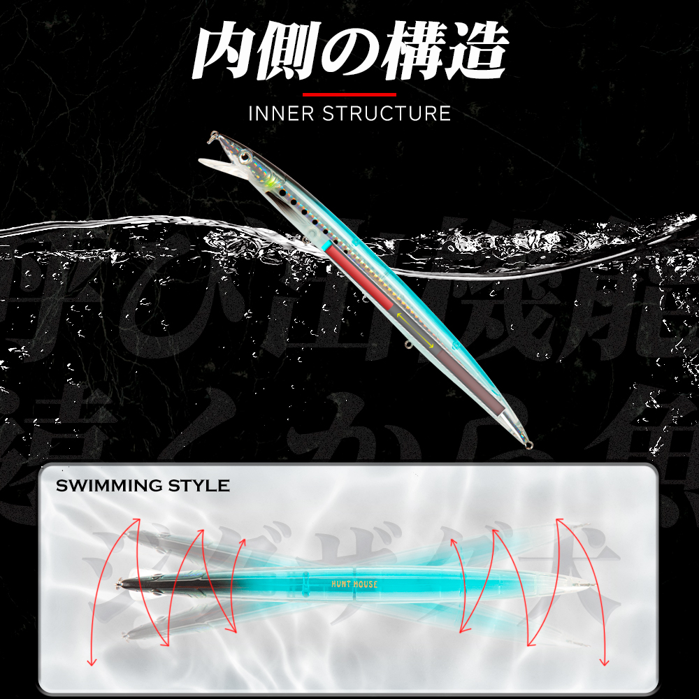 Hunthouse Sandeel Minnow Lures - Rain Stick Percussion avaliação e preço