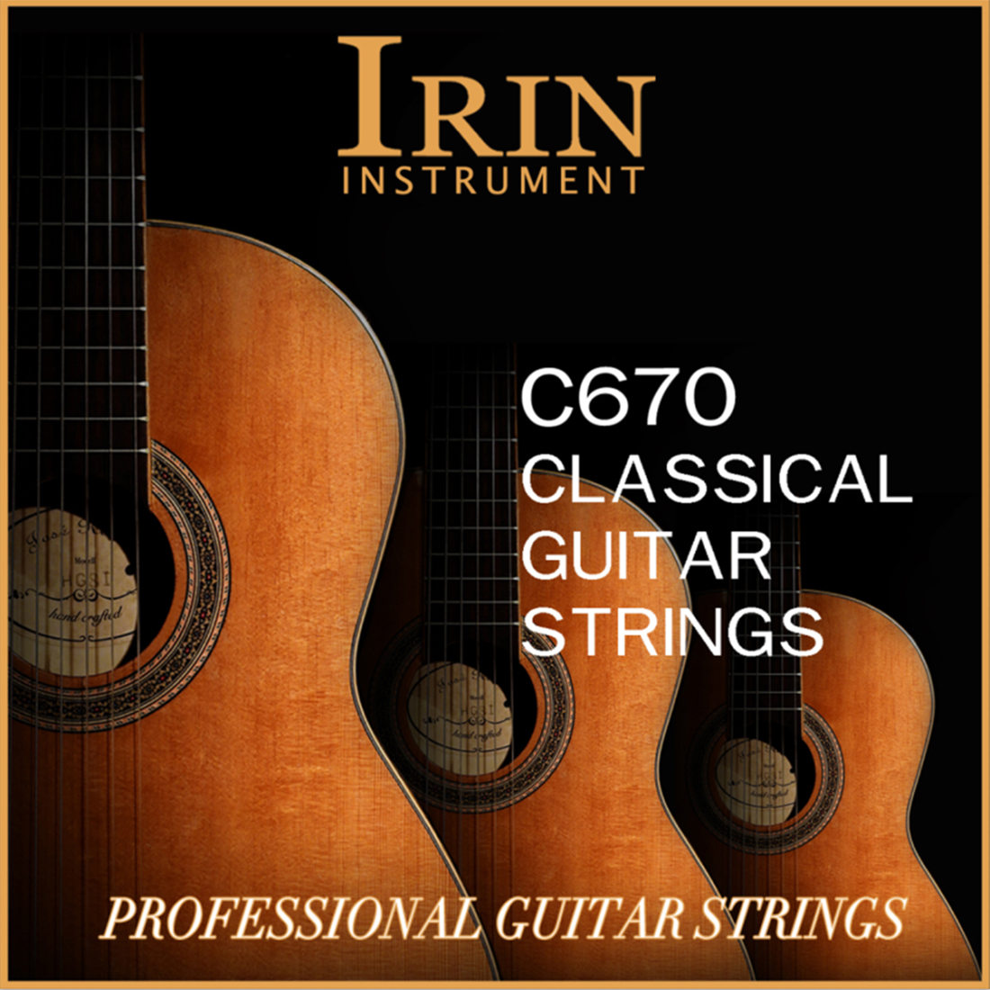 IRIN C670 Classical Classic Gu - Musical Instrument Sounds avaliação e preço