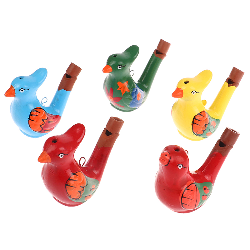 Coloured Drawing Water Bird Wh - Musical Instrument In Drawing avaliação e preço
