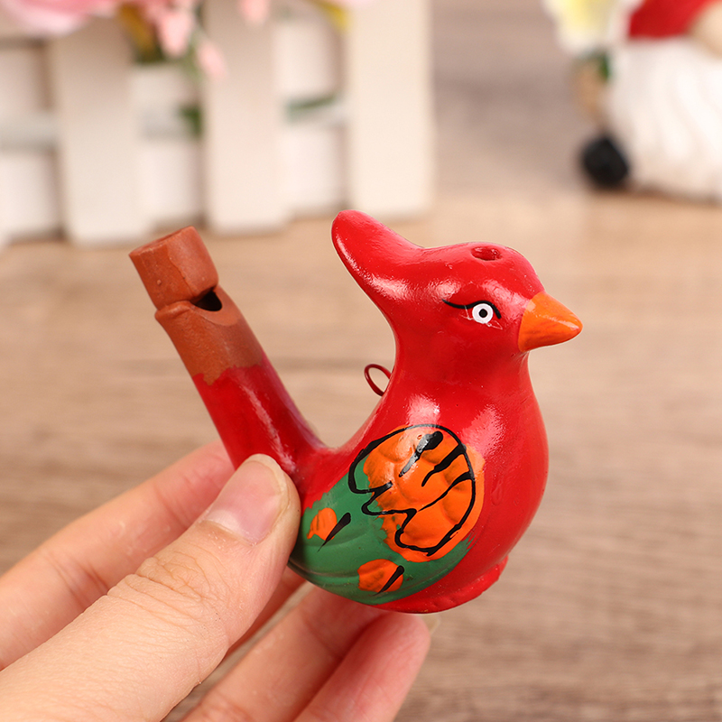 Coloured Drawing Water Bird Wh - Musical Instrument In Drawing avaliação e preço