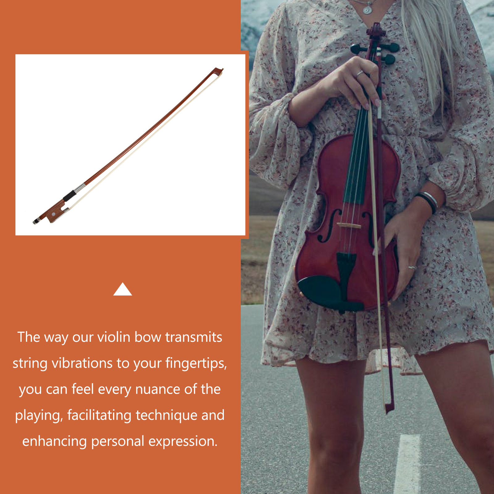 Violin Bow Practice Small Repl - Musical Instrument Fiddle avaliação e preço