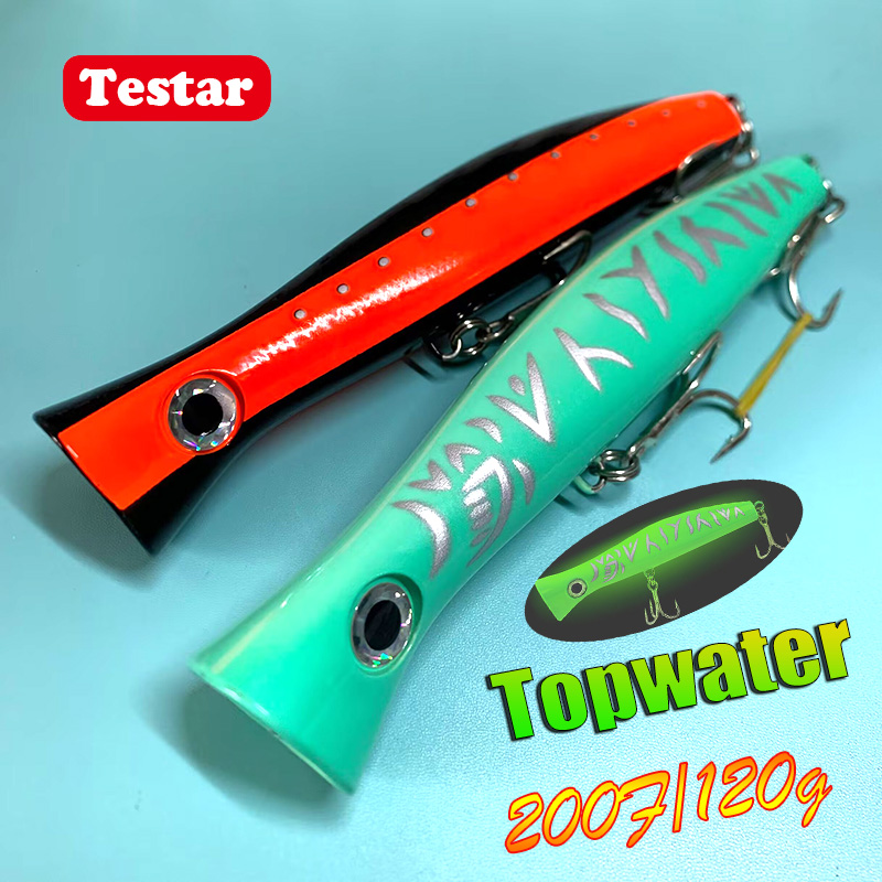 Testar Big Game Trolling Poppe - Rain Stick Percussion avaliação e preço
