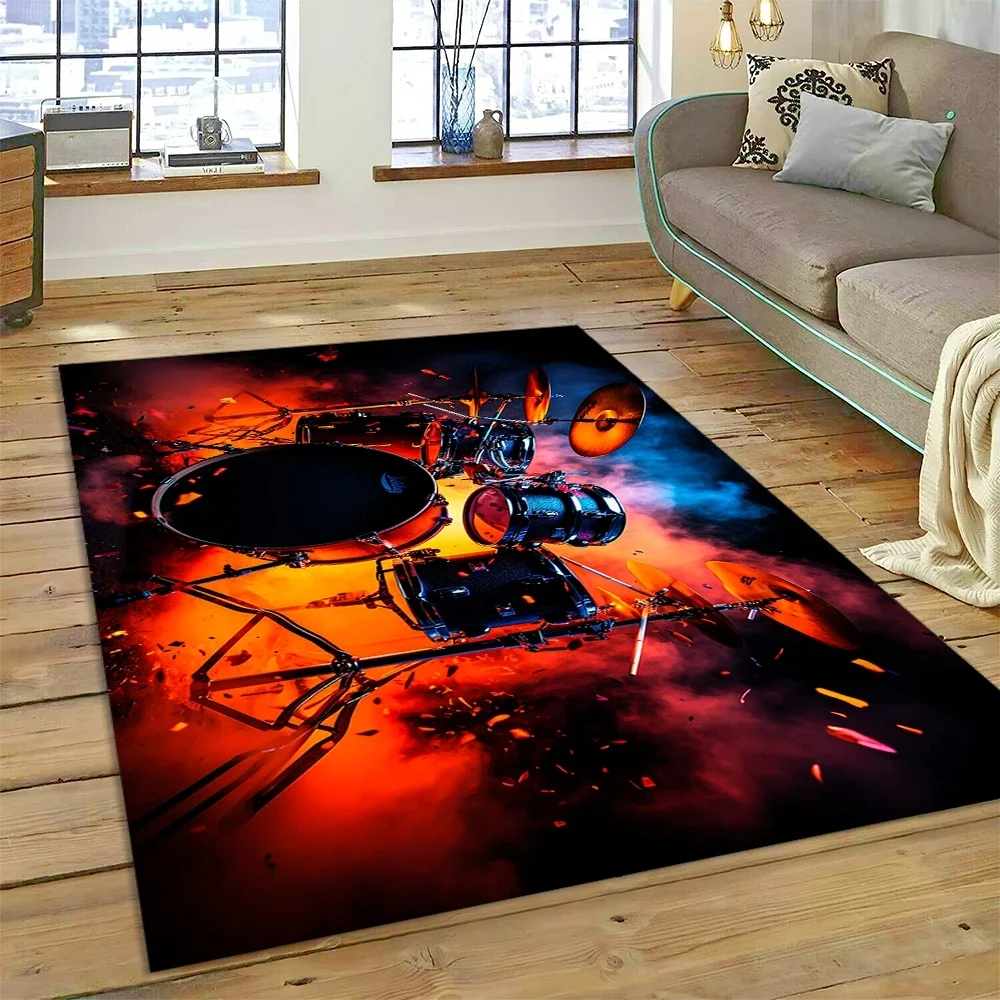 3D Drum Kit Drum Stand Set Mus - Musical Instruments Online avaliação e preço