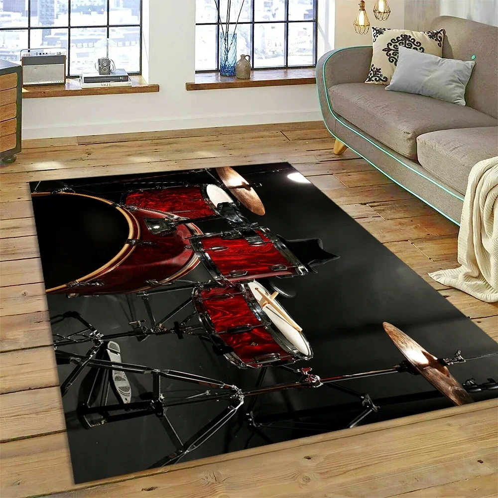 3D Drum Kit Drum Stand Set Mus - Musical Instruments Online avaliação e preço