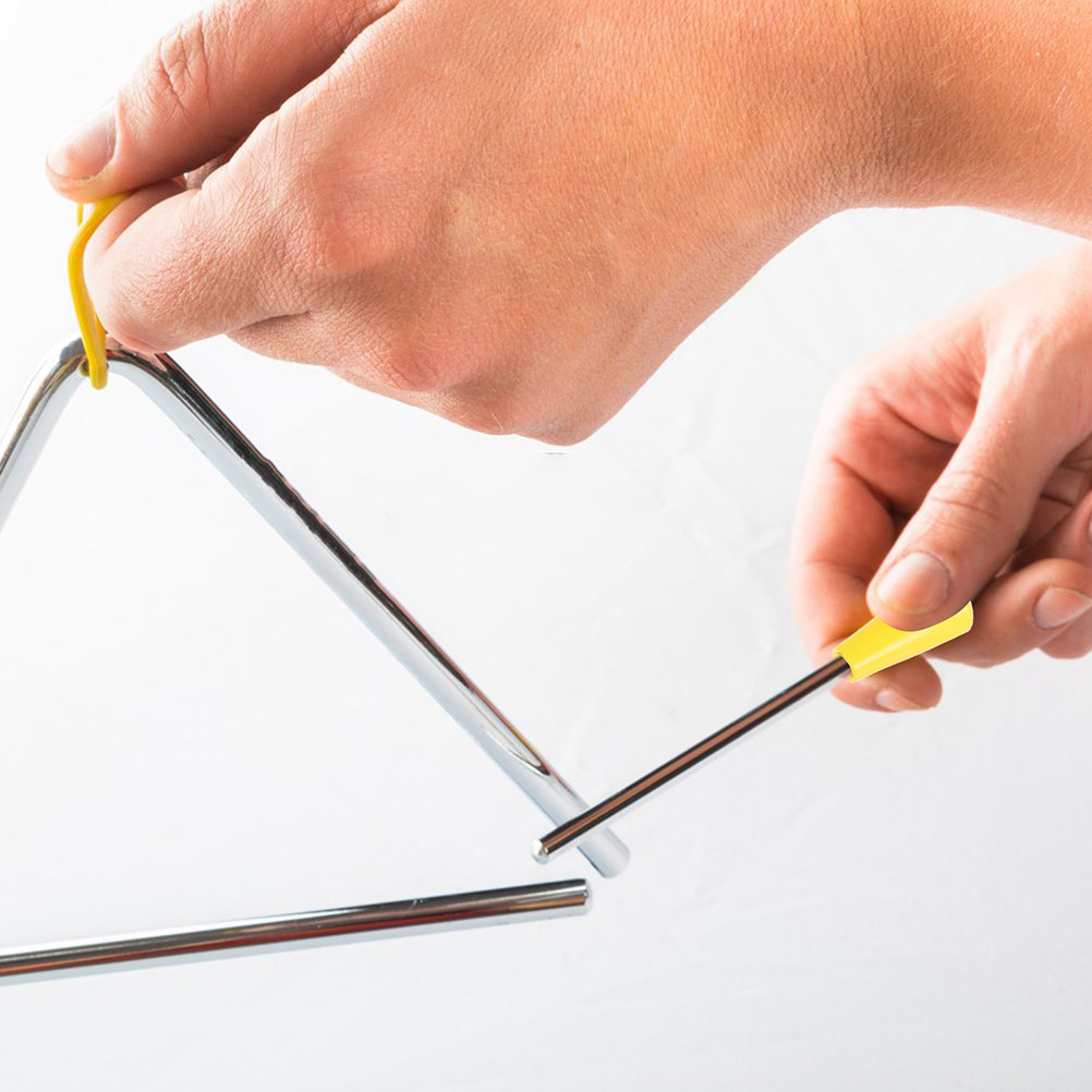 8Pcs Triangle Iron Sticks High - Vibraslap Percussion avaliação e preço