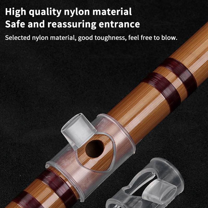 1PC Bamboo Flute Blowing Aid F - Musical Instrument That You Blow Into avaliação e preço