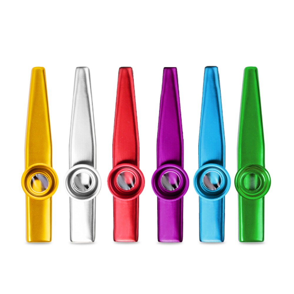 1 Pcs Metal Kazoo Suitable For - Musical Instrument Easy To Learn avaliação e preço