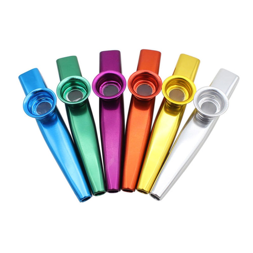 1 Pcs Metal Kazoo Suitable For - Musical Instrument Easy To Learn avaliação e preço