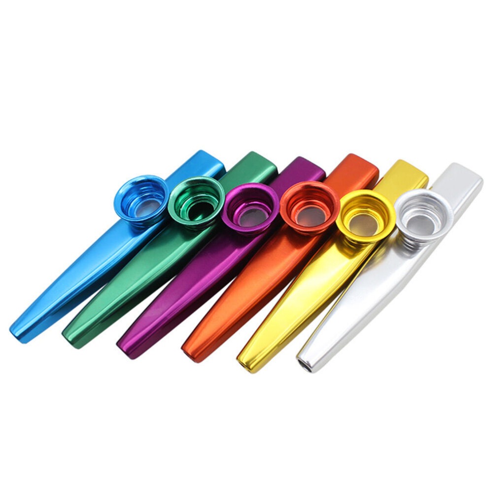 1 Pcs Metal Kazoo Suitable For - Musical Instrument Easy To Learn avaliação e preço