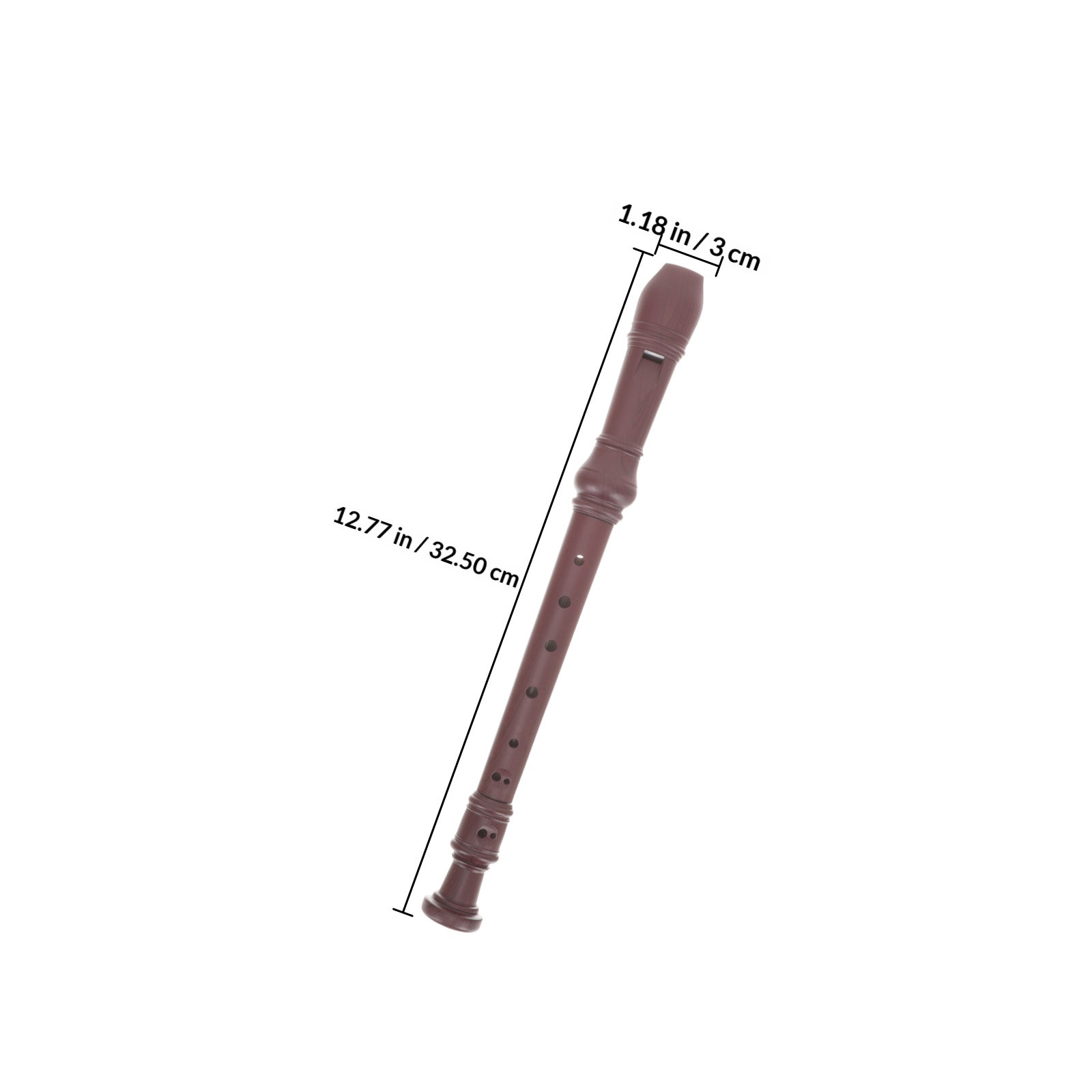 8-Hole Soprano Recorder 8 Hole - Musical Instrument German avaliação e preço
