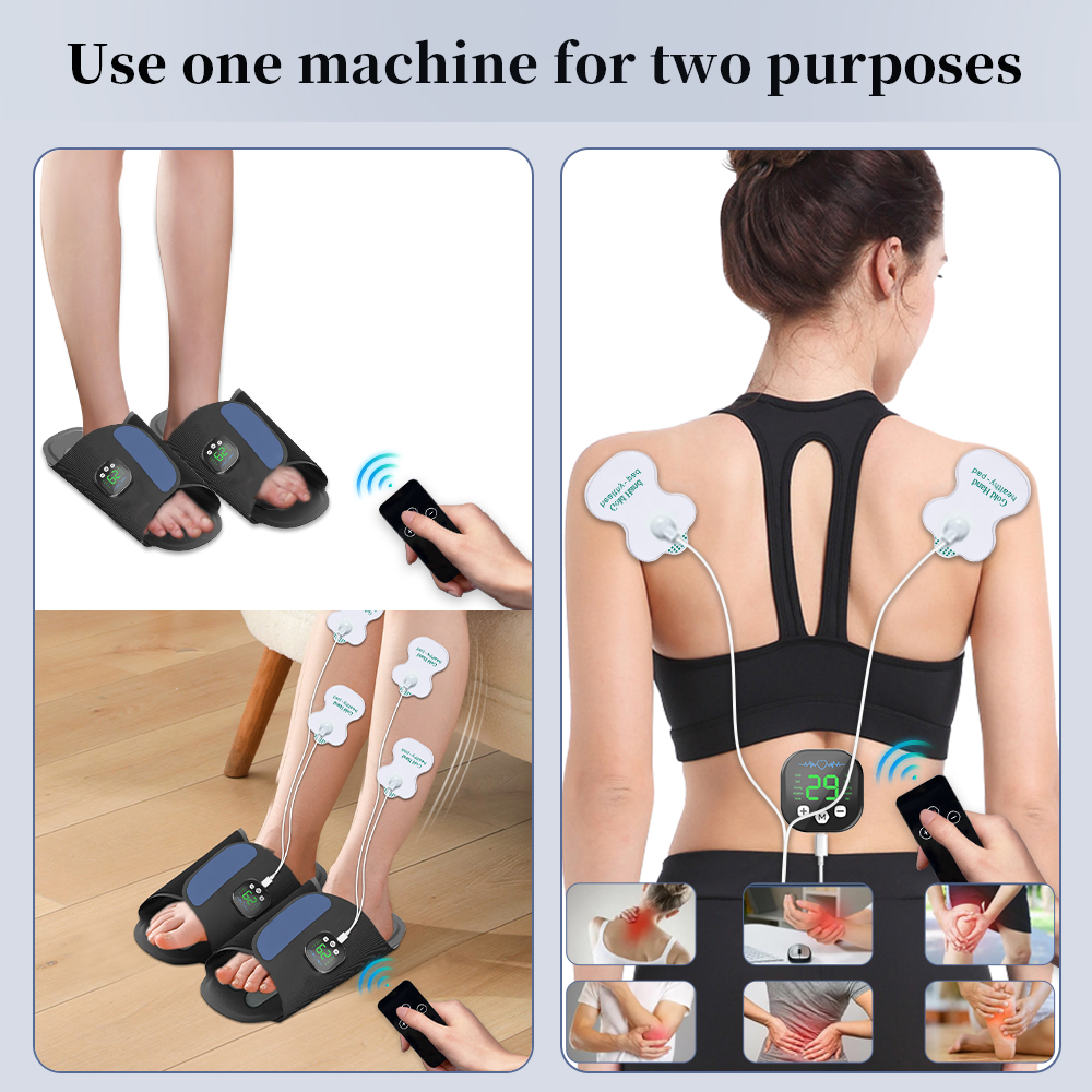 Ems Pad Muscle Stimulation Mas - Vibraslap Percussion avaliação e preço