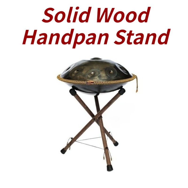 Solid Wood Handpan Stand Handm - Musical Instrument Handpan avaliação e preço