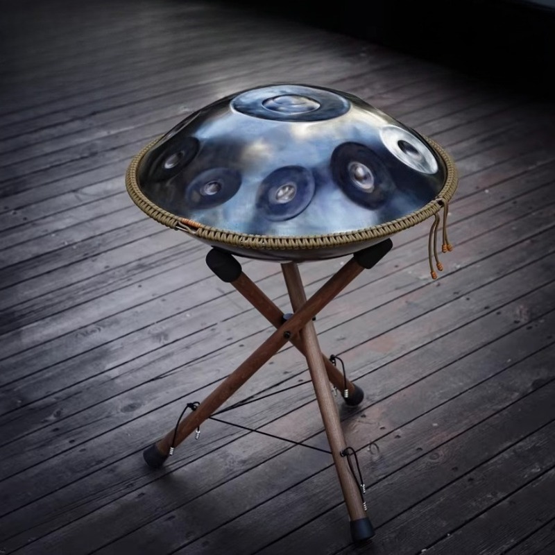 Solid Wood Handpan Stand Handm - Musical Instrument Handpan avaliação e preço