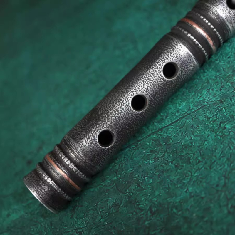 Traditional Flute Copper Handm - Musical Instrument That You Blow Into avaliação e preço
