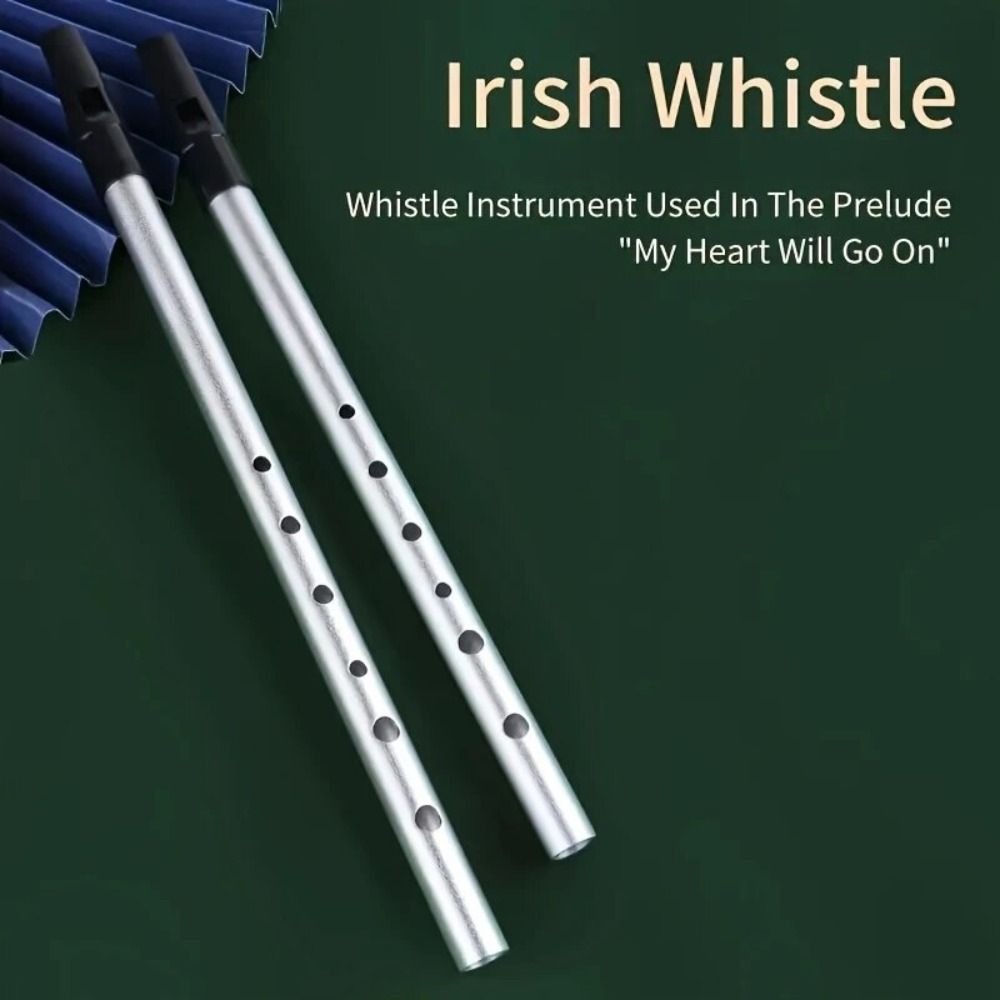 C/D Key Irish Whistle Flute 6  - Musical Instrument Easy To Learn avaliação e preço