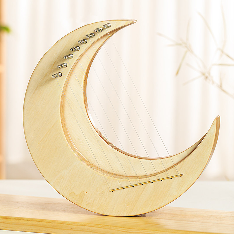 Crescent harp niche musical in - Musical Instrument Easy To Learn avaliação e preço