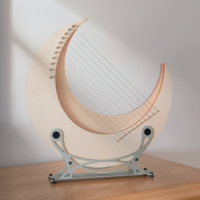 Crescent harp niche musical in - Musical Instrument Easy To Learn avaliação e preço