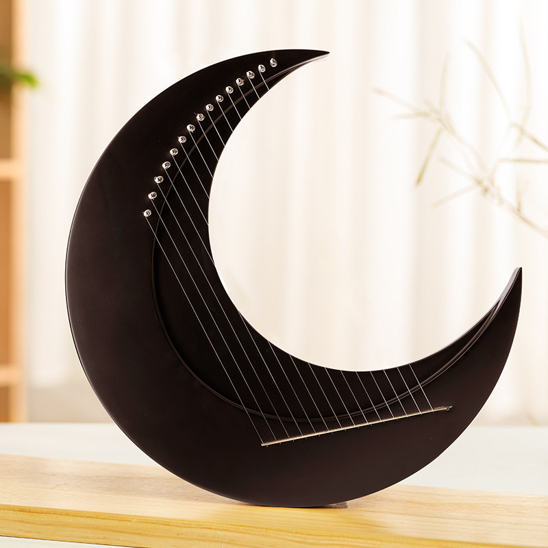 Crescent harp niche musical in - Musical Instrument Easy To Learn avaliação e preço