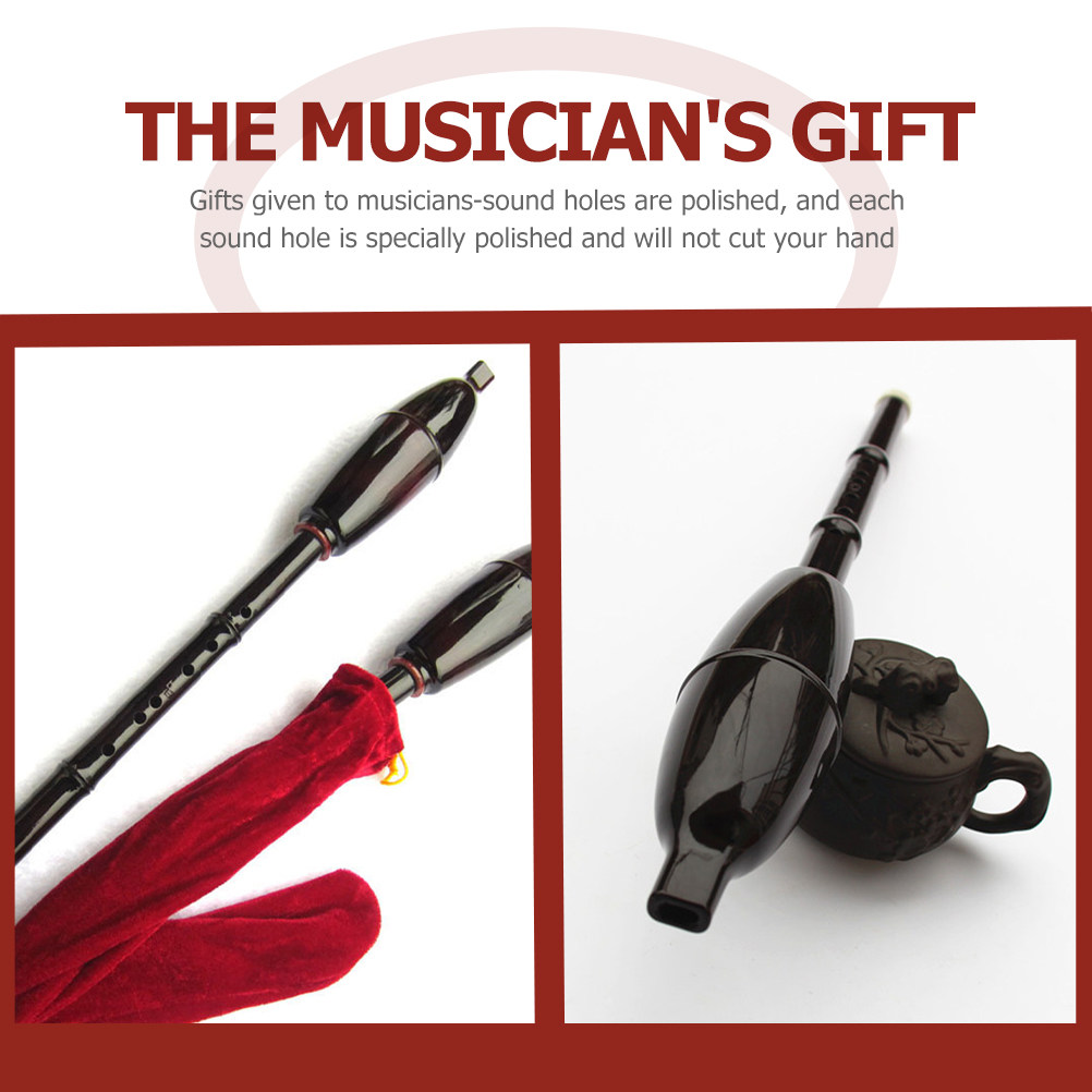 1Set Style Resin Bawu Flute Ve - Musical Instrument That You Blow Into avaliação e preço