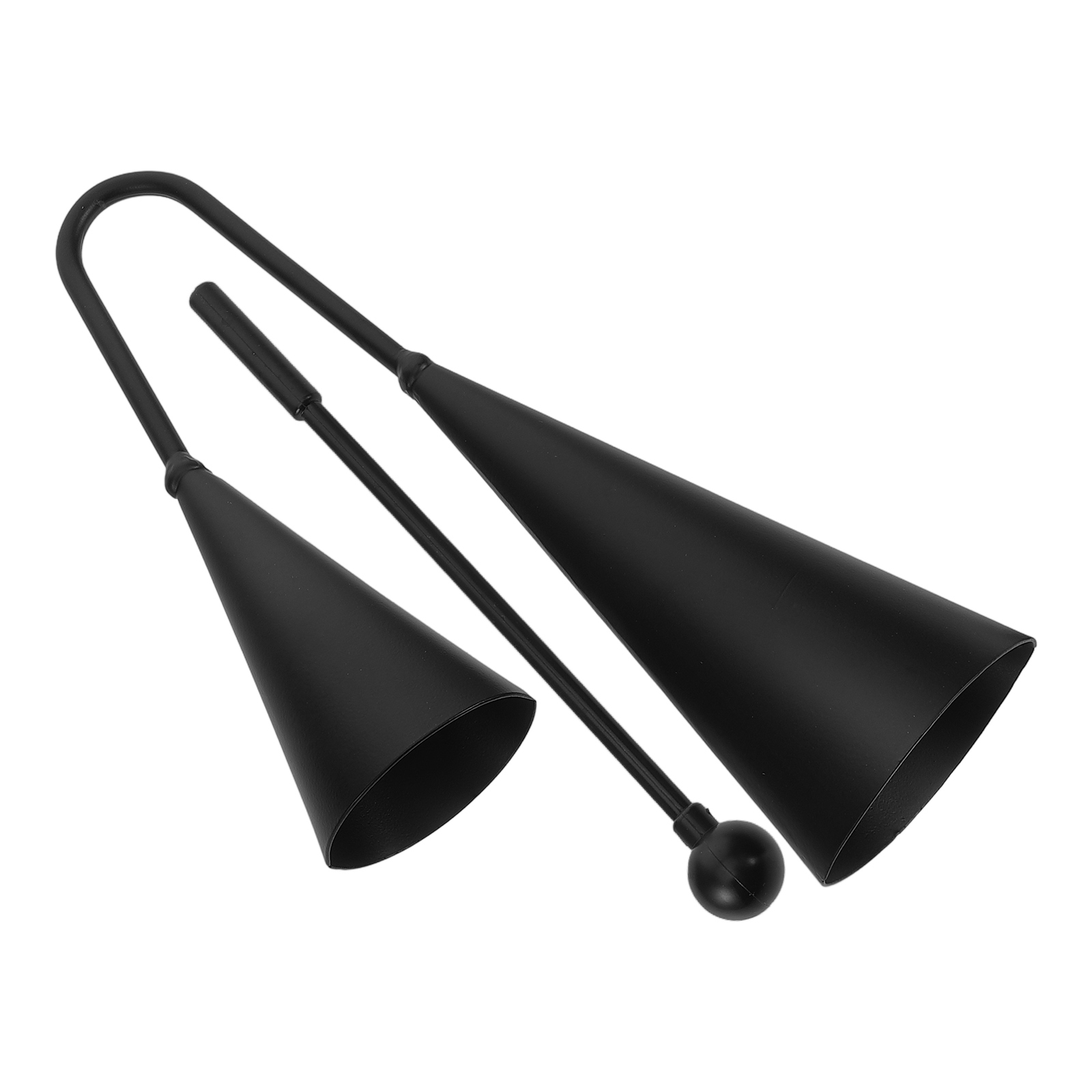 Double Trumpet Metal Cowbell A - Musical Instrument Agogo avaliação e preço