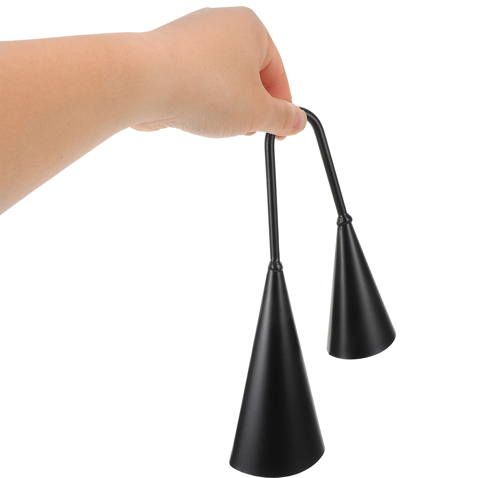 Double Trumpet Metal Cowbell A - Musical Instrument Agogo avaliação e preço