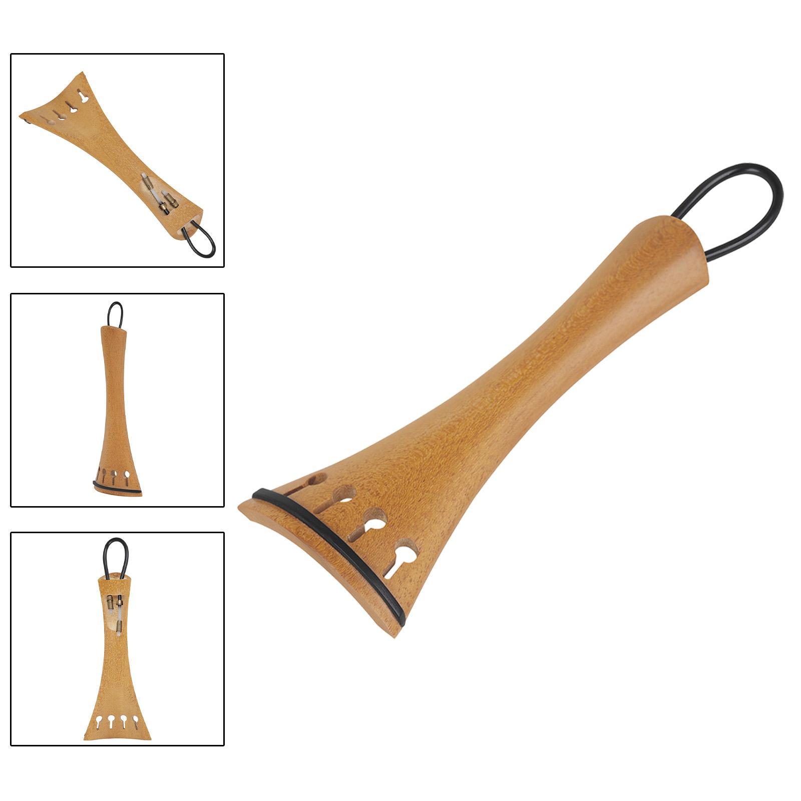 Wood Violin Tailpiece Fiddle L - Musical Instrument Fiddle avaliação e preço