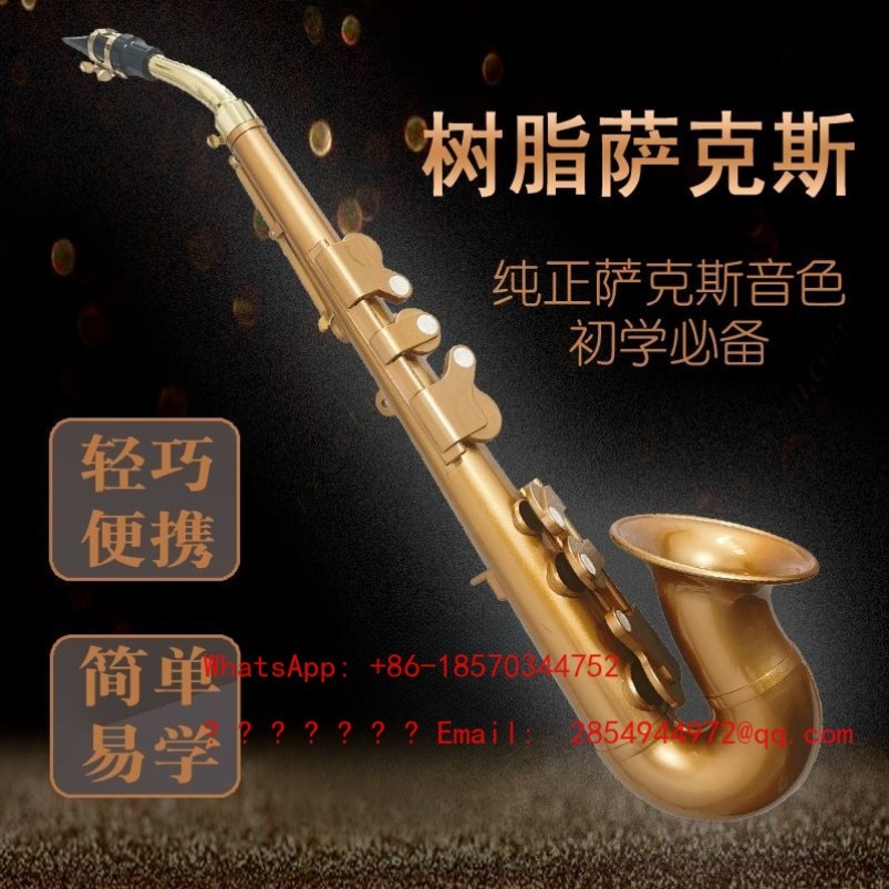 Resin Saxophone Musical Instru - Musical Instrument Easy To Learn avaliação e preço