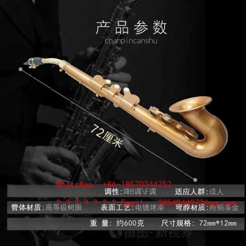 Resin Saxophone Musical Instru - Musical Instrument Easy To Learn avaliação e preço