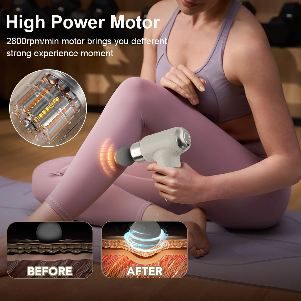 Massage Gun Portable Mini Hand - Vibraslap Percussion avaliação e preço