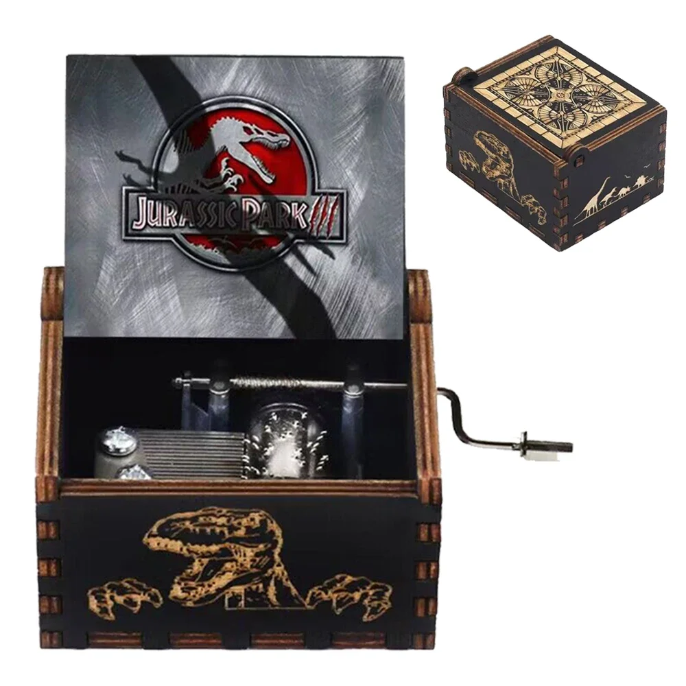 Jurassic-Wooden Music Box, Bla - Musical Instrument Handpan avaliação e preço