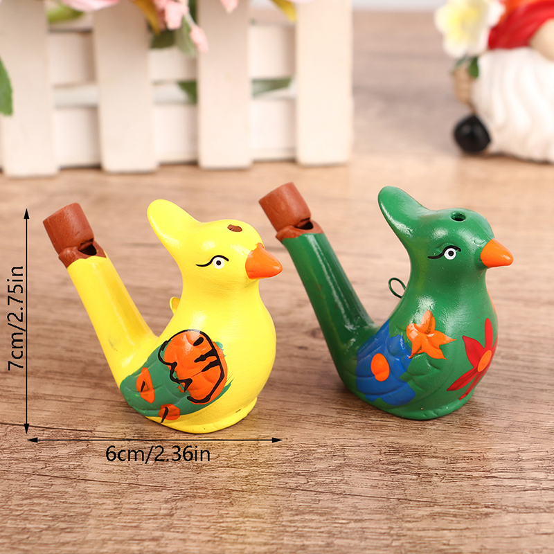 Coloured Drawing Water Bird Wh - Musical Instrument In Drawing avaliação e preço