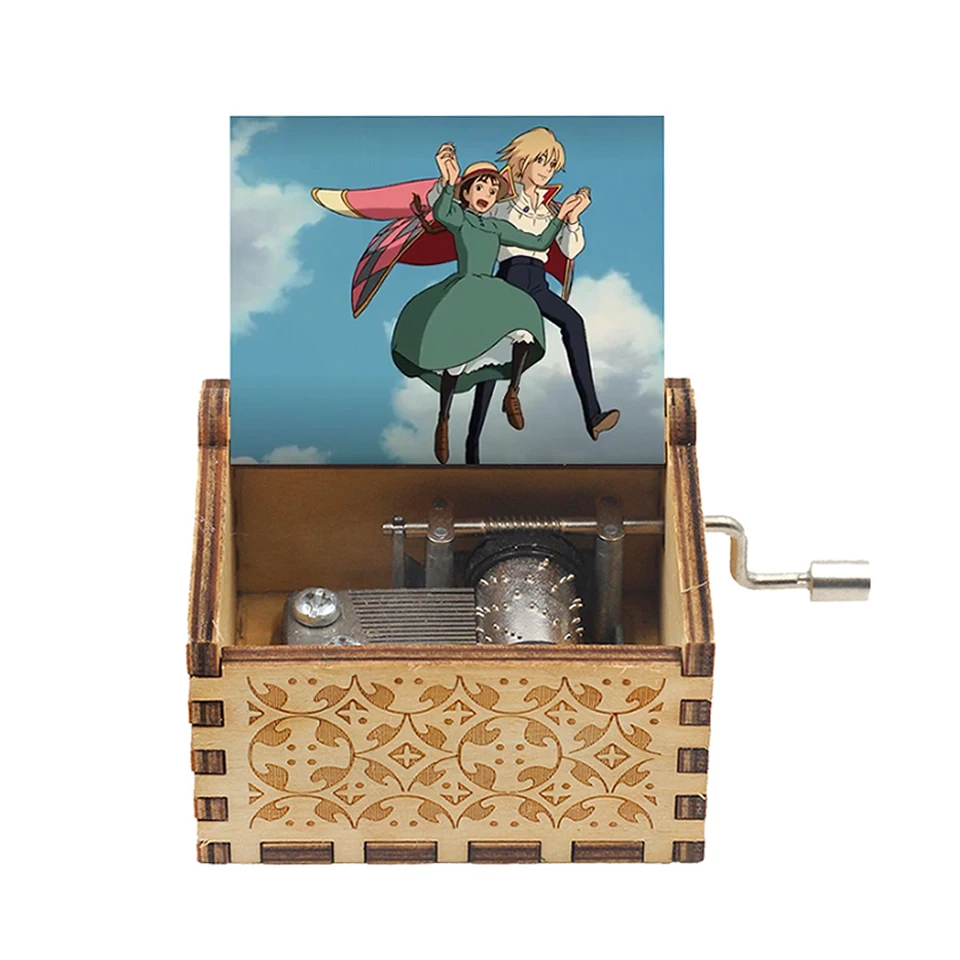 Howl Castle Music Box Anime Th - Musical Instrument Handpan avaliação e preço