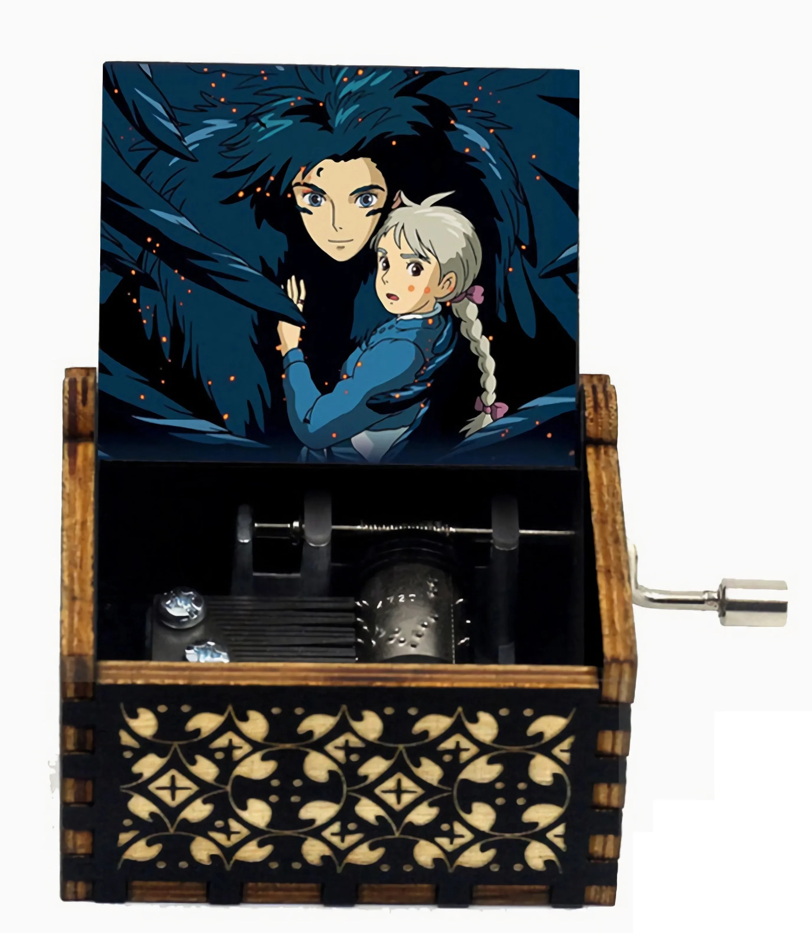 Howl Castle Music Box Anime Th - Musical Instrument Handpan avaliação e preço