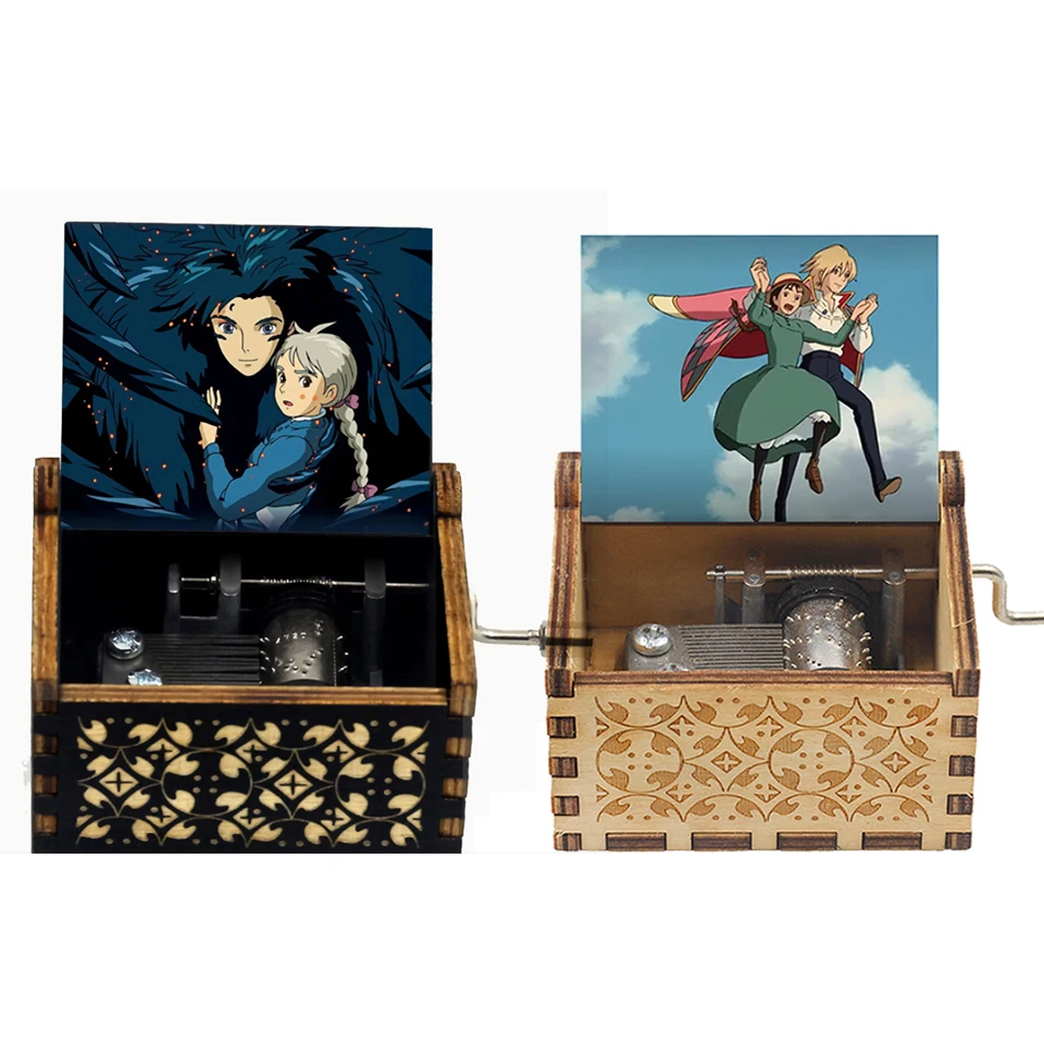 Howl Castle Music Box Anime Th - Musical Instrument Handpan avaliação e preço