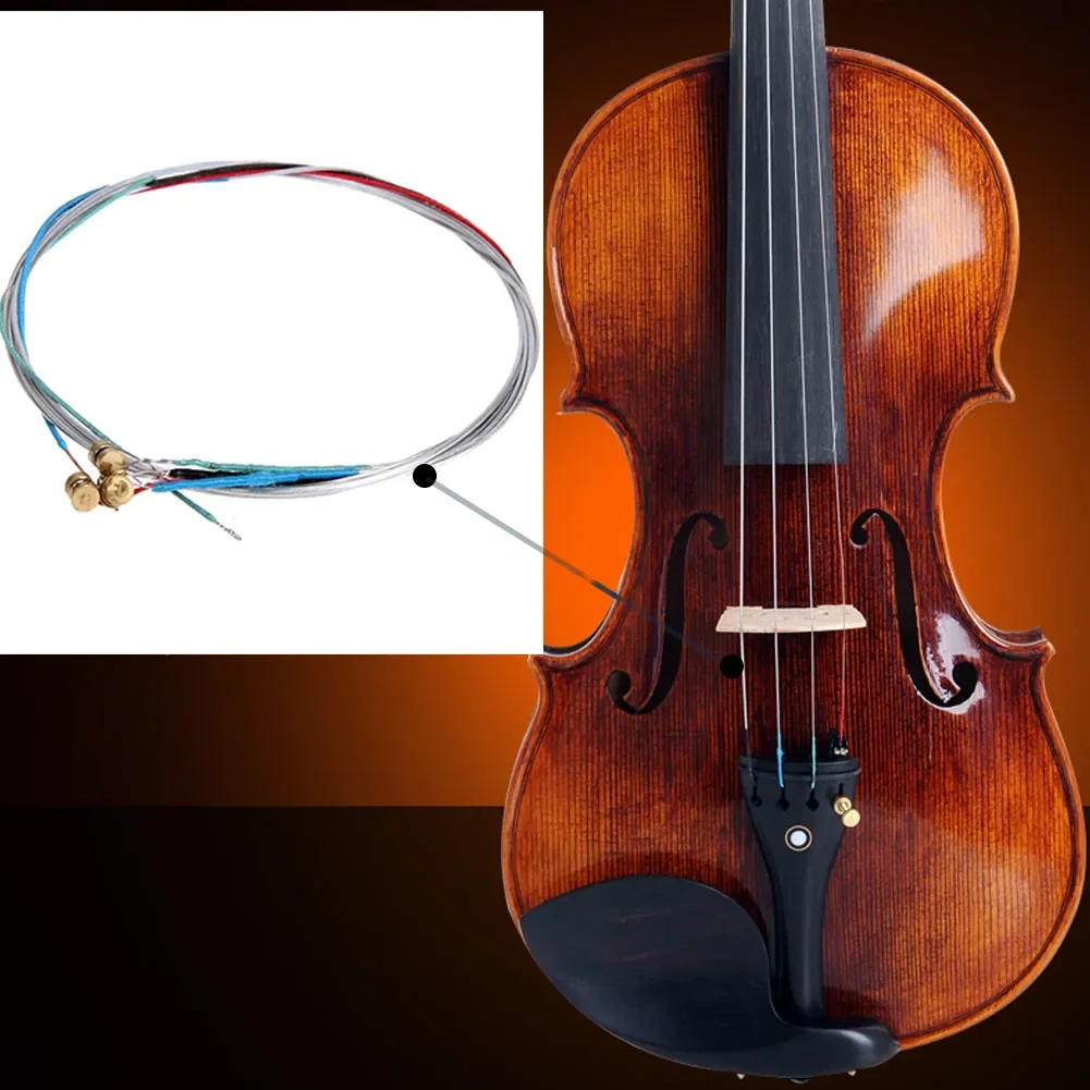 Full Set Violin String Profess - Musical Instrument Fiddle avaliação e preço