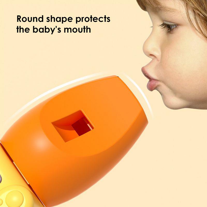 Kids Trumpet Small Whistles Ca - Musical Instrument That You Blow Into avaliação e preço