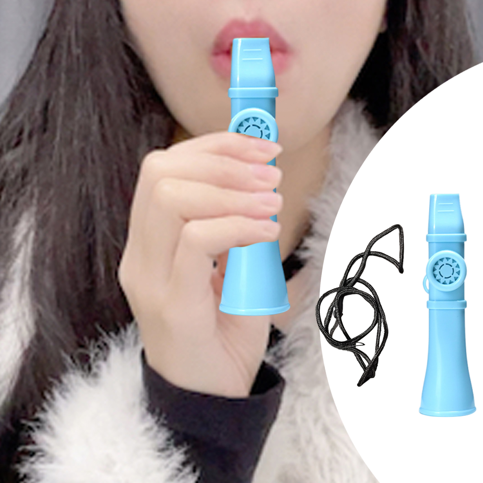 Lightweight Kazoo Flute Unique - Musical Instrument Easy To Learn avaliação e preço