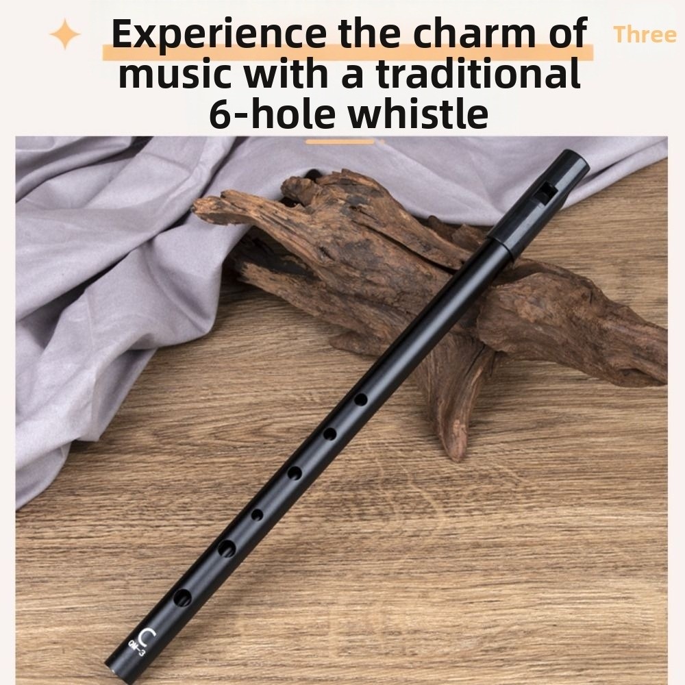 6 Holes C/D Key Irish Whistle  - Musical Instrument Easy To Learn avaliação e preço