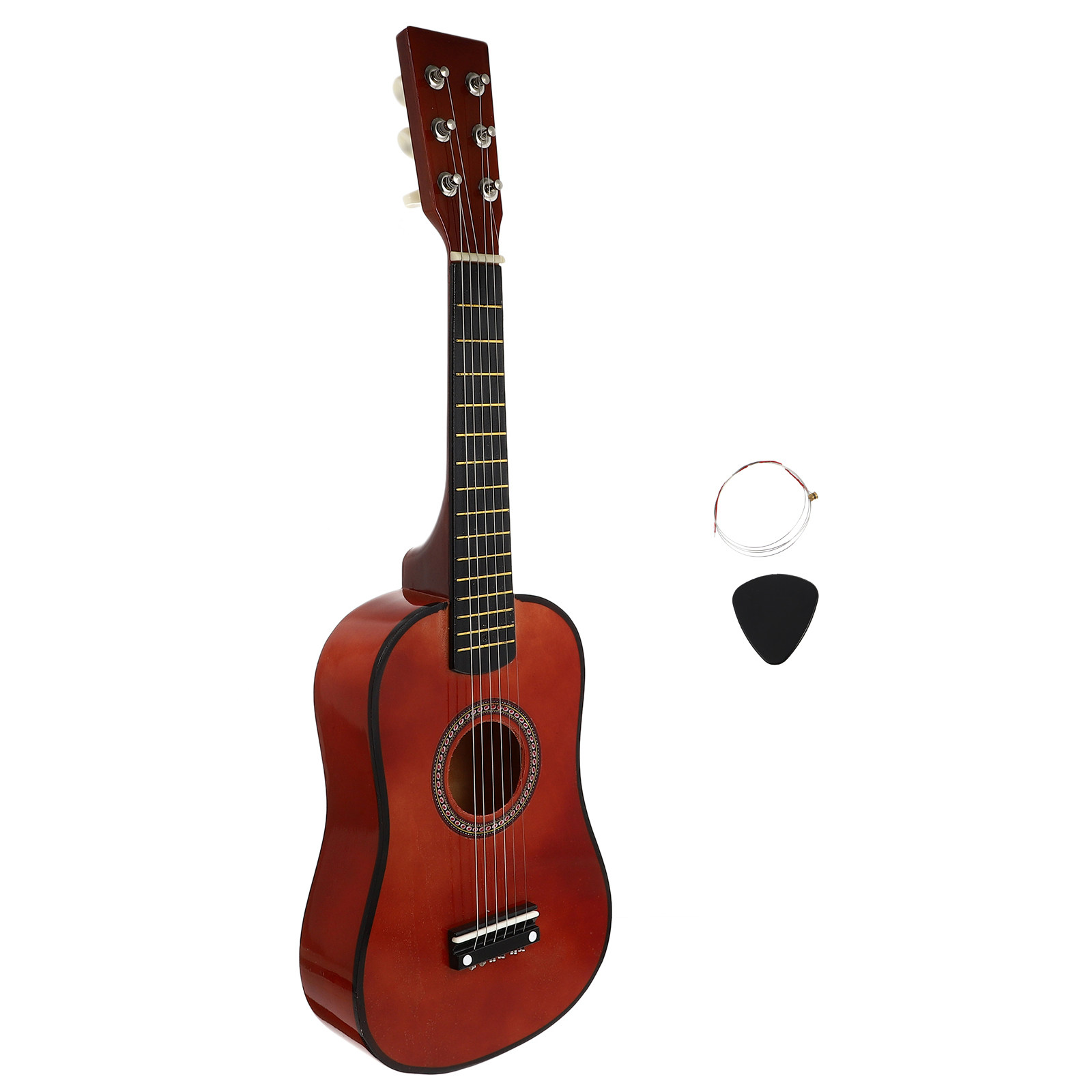 1Pcs 23 Inch Kids Folk Acousti - Musical Instrument Easy To Learn avaliação e preço