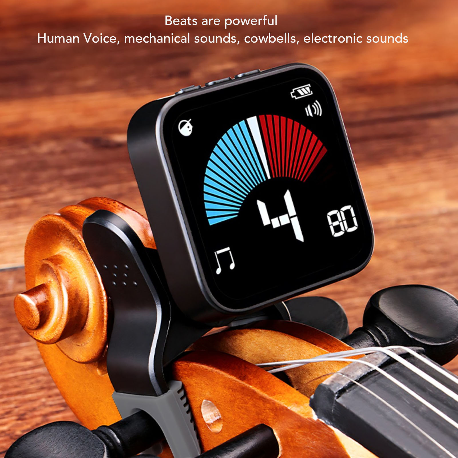 Violin Tuner Metronome Profess - Musical Instrument Cello avaliação e preço