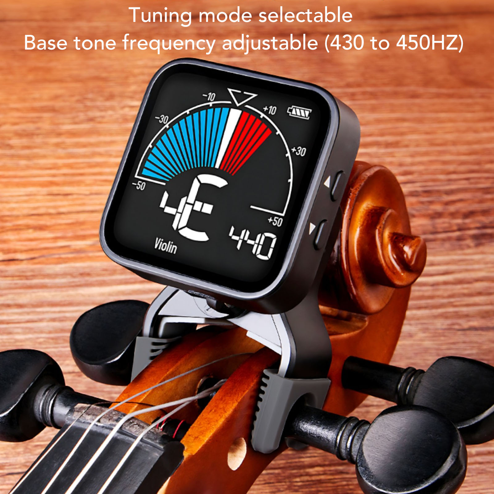 Violin Tuner Metronome Profess - Musical Instrument Cello avaliação e preço