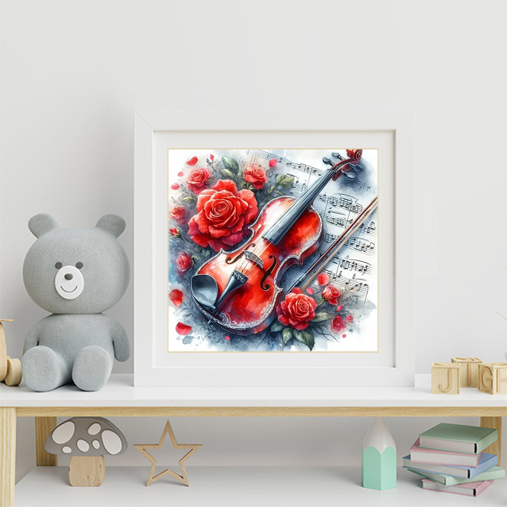 Evershine DIY Diamond Painting - Musical Instrument Cello avaliação e preço