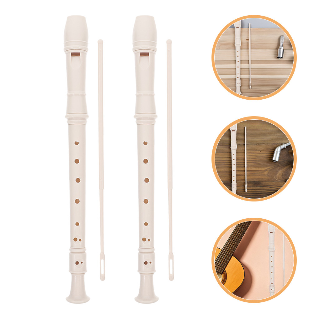 6Sets Soprano Recorder German  - Musical Instrument German avaliação e preço