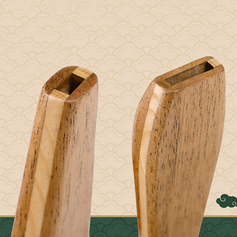 1Set Wooden Kazoo Musical Inst - Musical Instrument Easy To Learn avaliação e preço