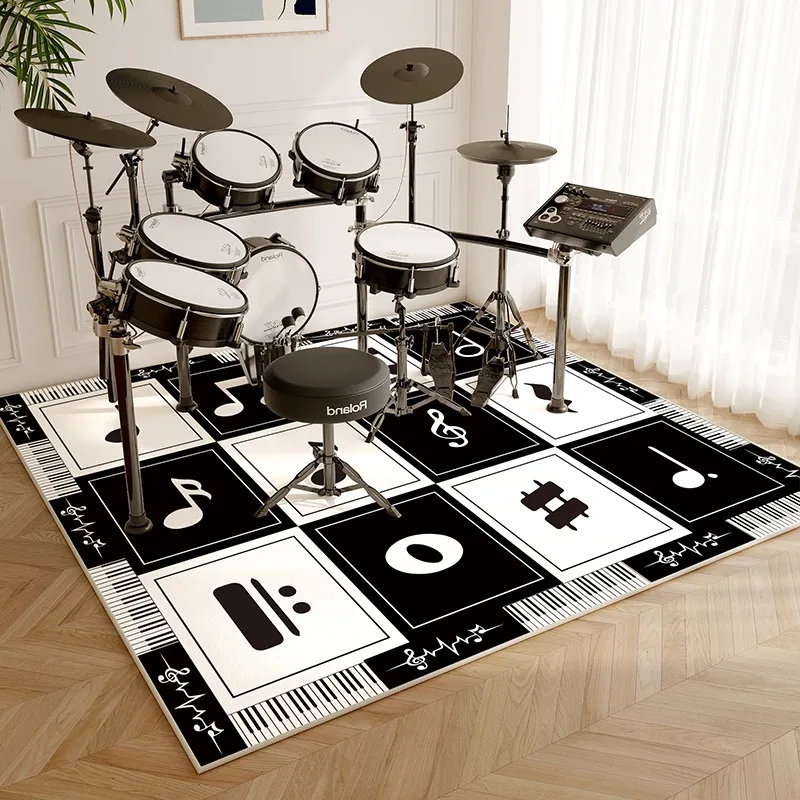 Drum Rug Soundproof Non-slip F - Musical Instruments Online avaliação e preço