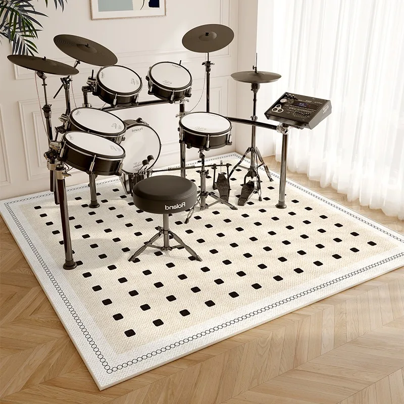 Drum Rug Soundproof Non-slip F - Musical Instruments Online avaliação e preço