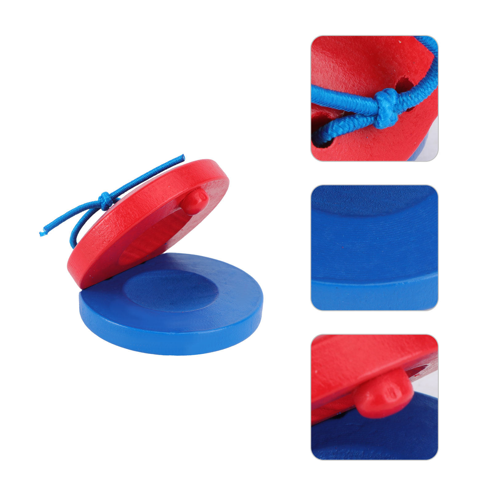 4Pcs Easy Carry Wooden Percuss - Musical Instrument Easy To Learn avaliação e preço