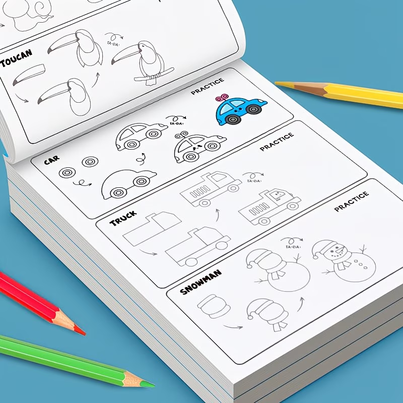 How to Draw Step by Step - 500 - Musical Instruments Easy Drawing avaliação e preço