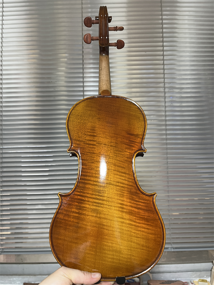 Lady Use One-Piece Back Wood H - Musical Instrument Fiddle avaliação e preço