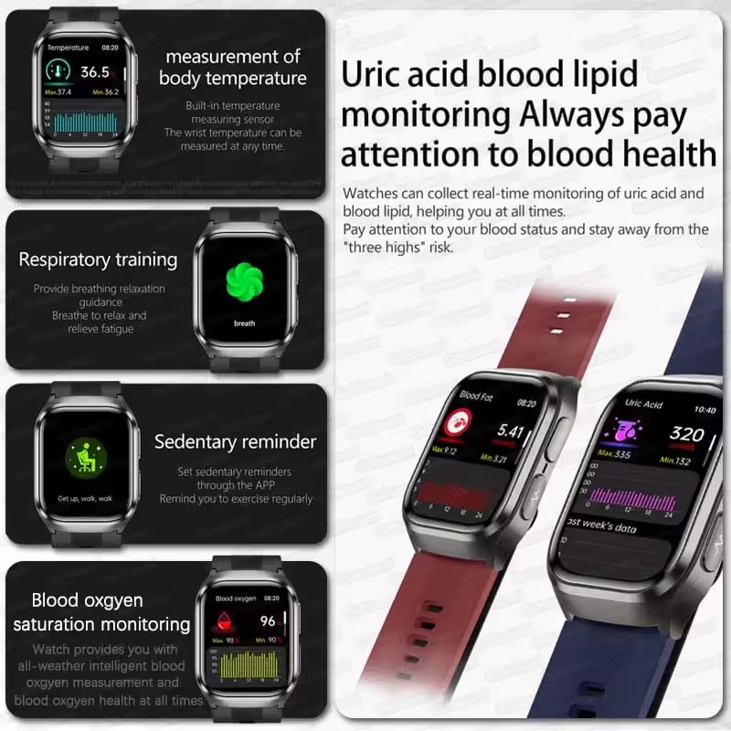 2026New Sapphire Glass Smart W - Musical Instrument German avaliação e preço